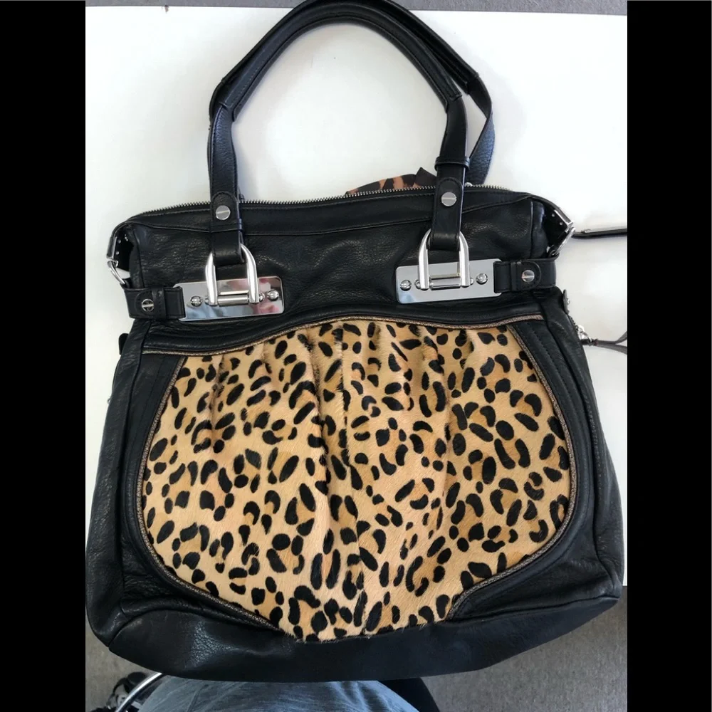 B Makowski Leather Bag - Picture 1 of 6